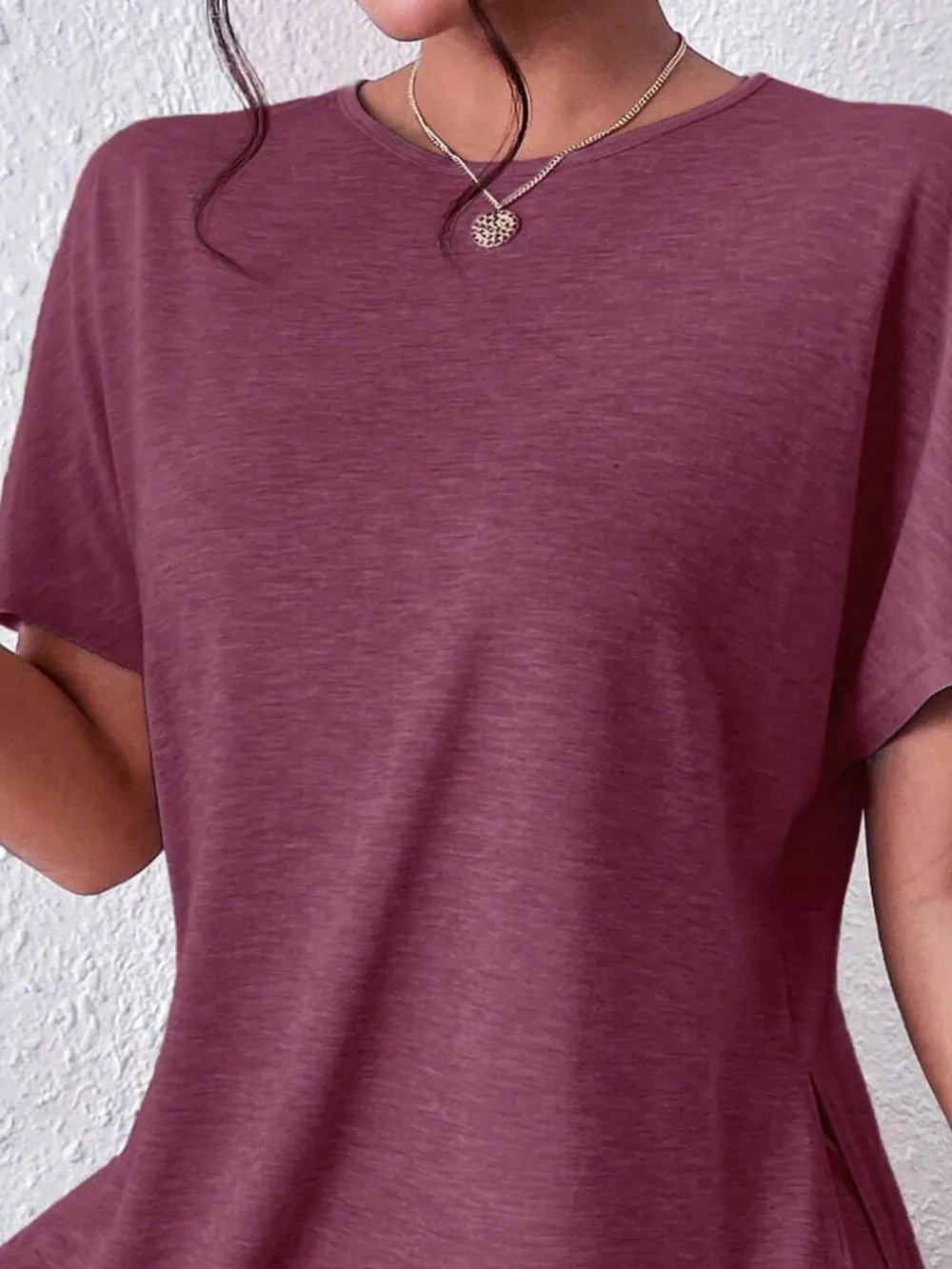 Casual Round Neck T-Shirt and Shorts Set, image 13
