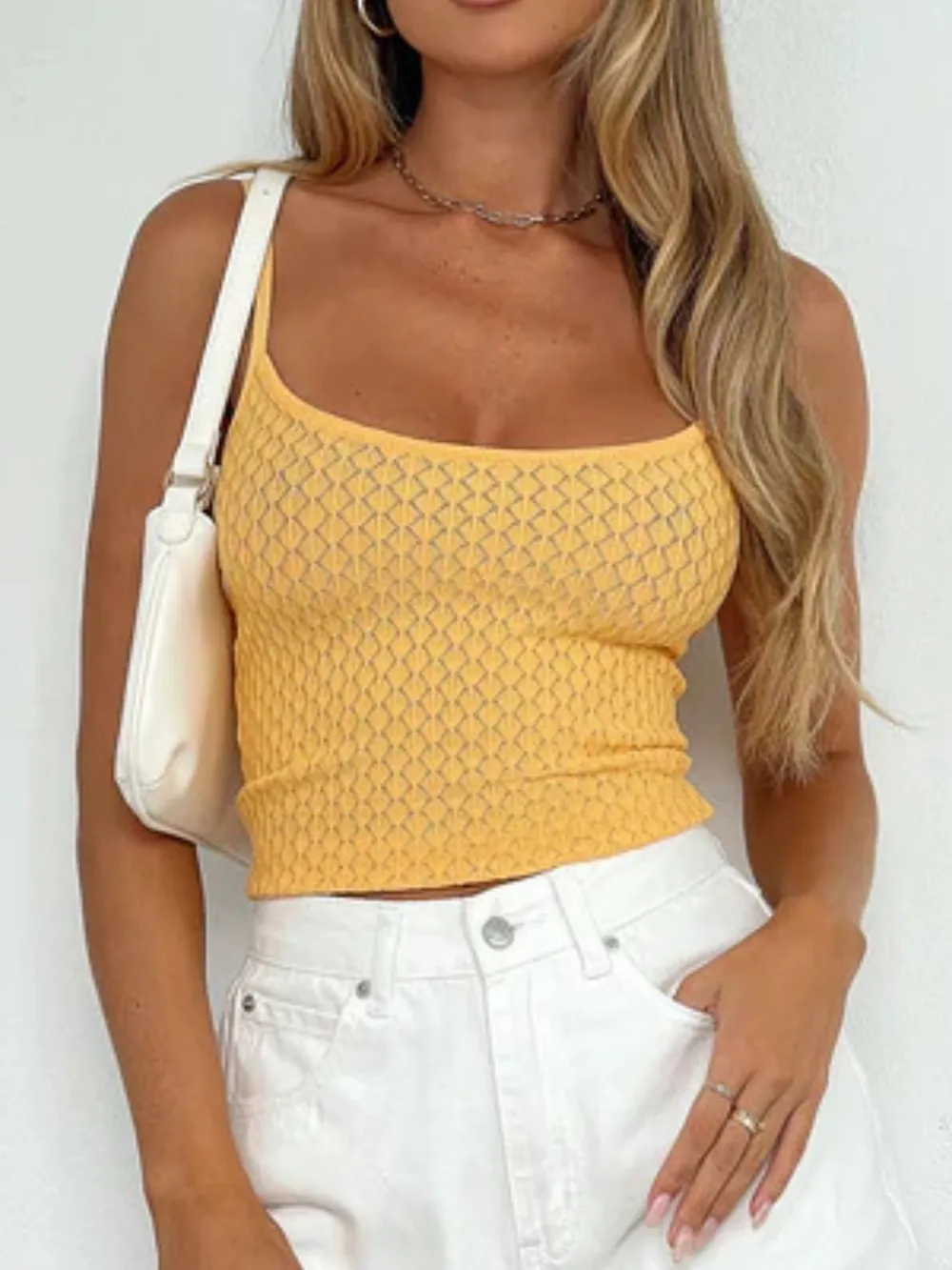 Lace Square Neck Cami, image 13