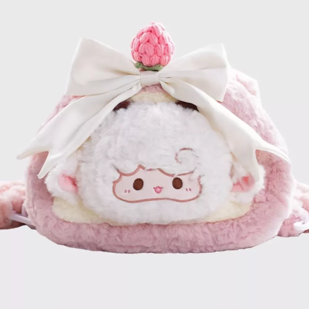 Plush Sheep Backpack Bag, image 3
