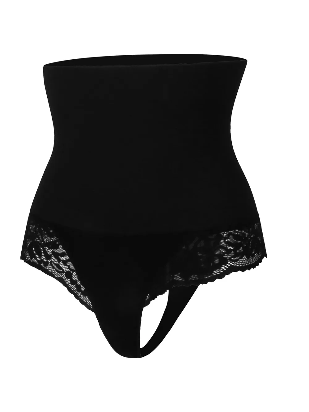 Lace Detail High Waist Shaping Panty, image 7