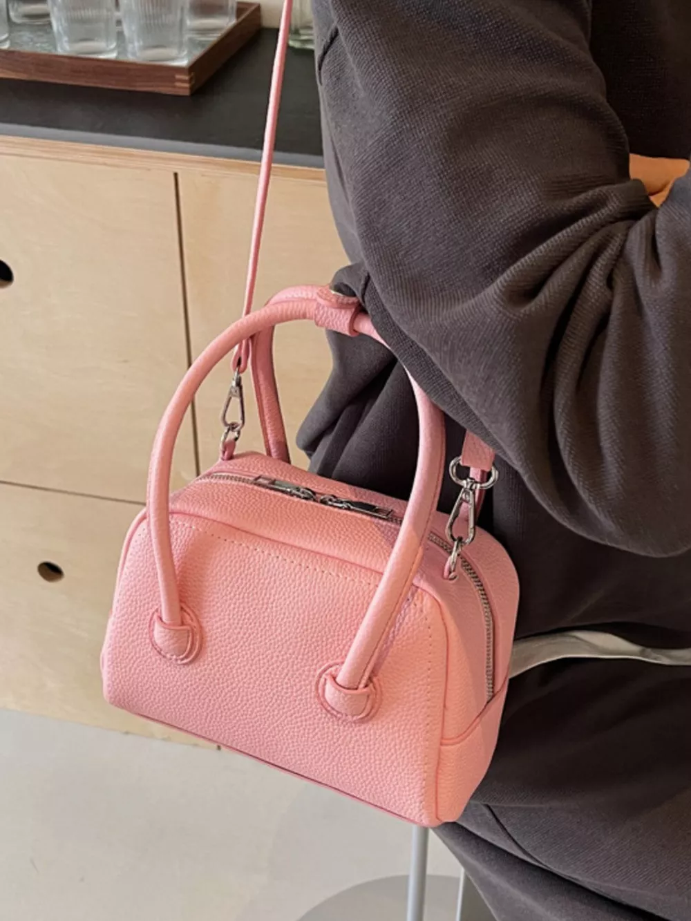 PU Leather Crossbody Bag, image 3