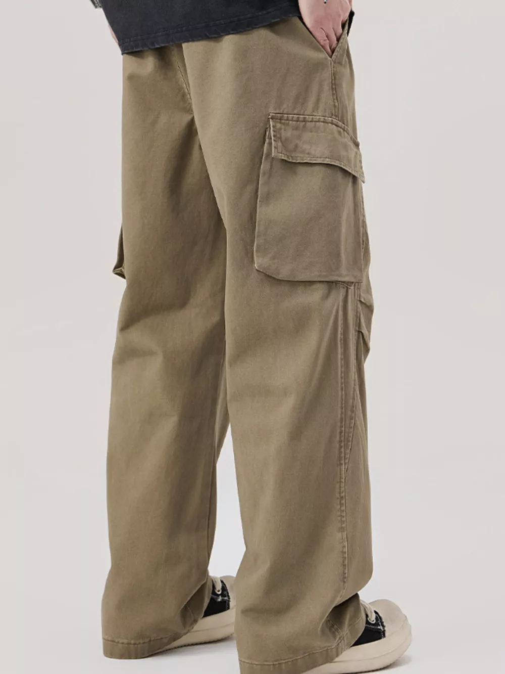 Men's Loose Fit Cargo Pants, image 3