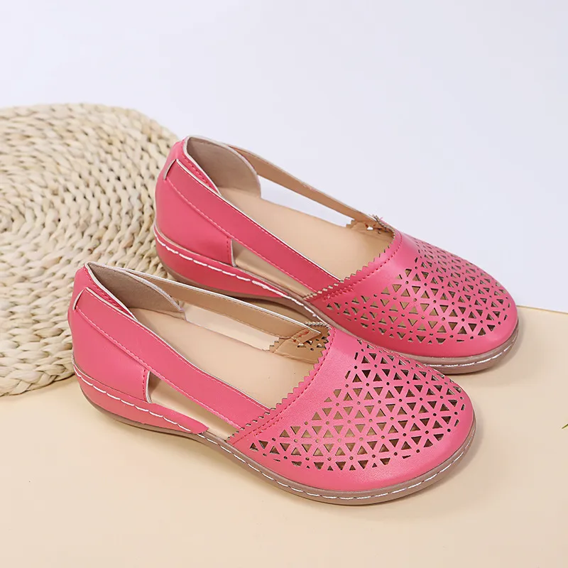 Cutout Round Toe Slip-Ons, image 14