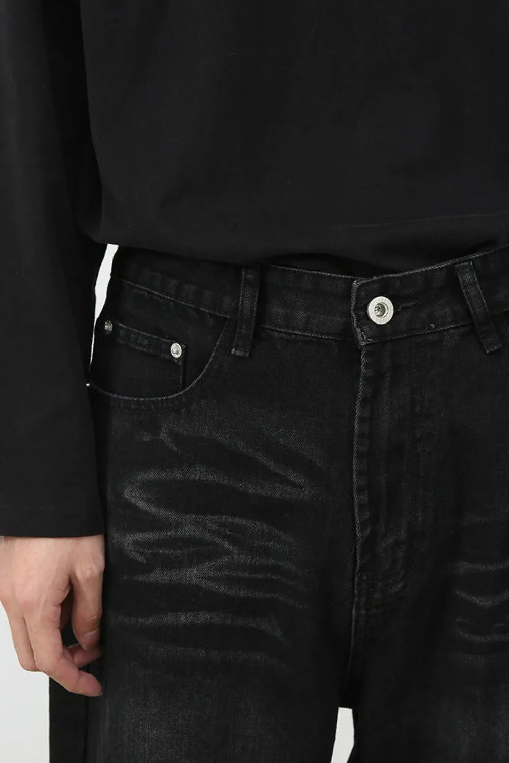 Men's Wide Leg Jeans, image 6