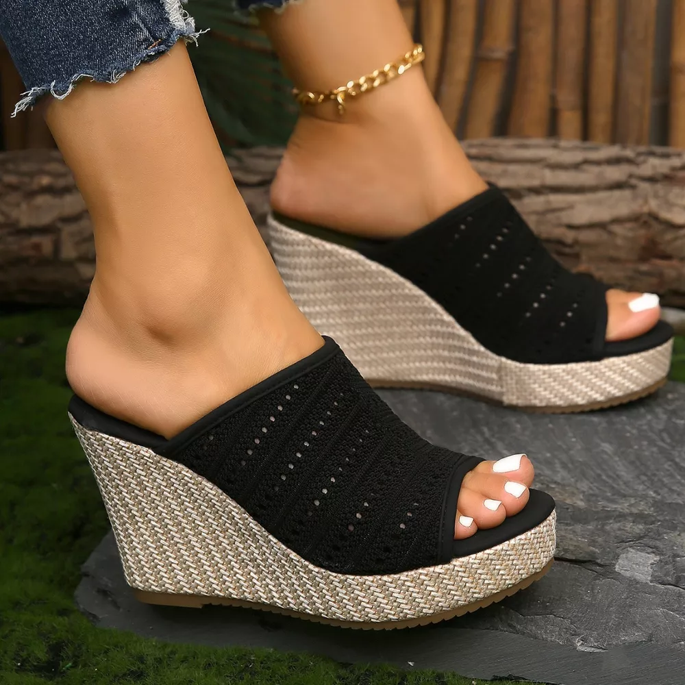 Open Toe Wedge Sandals, image 11