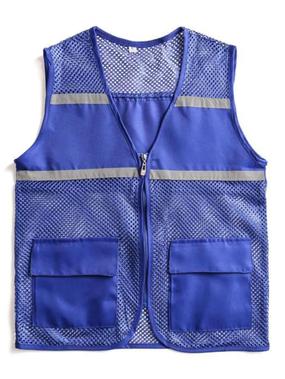 Men's Plus Size Mesh Zip Up Vest, image 10