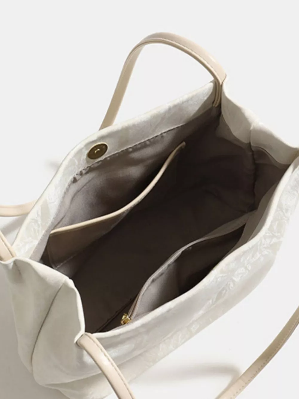 Lightweight Leather Shoulder Bag, image 5
