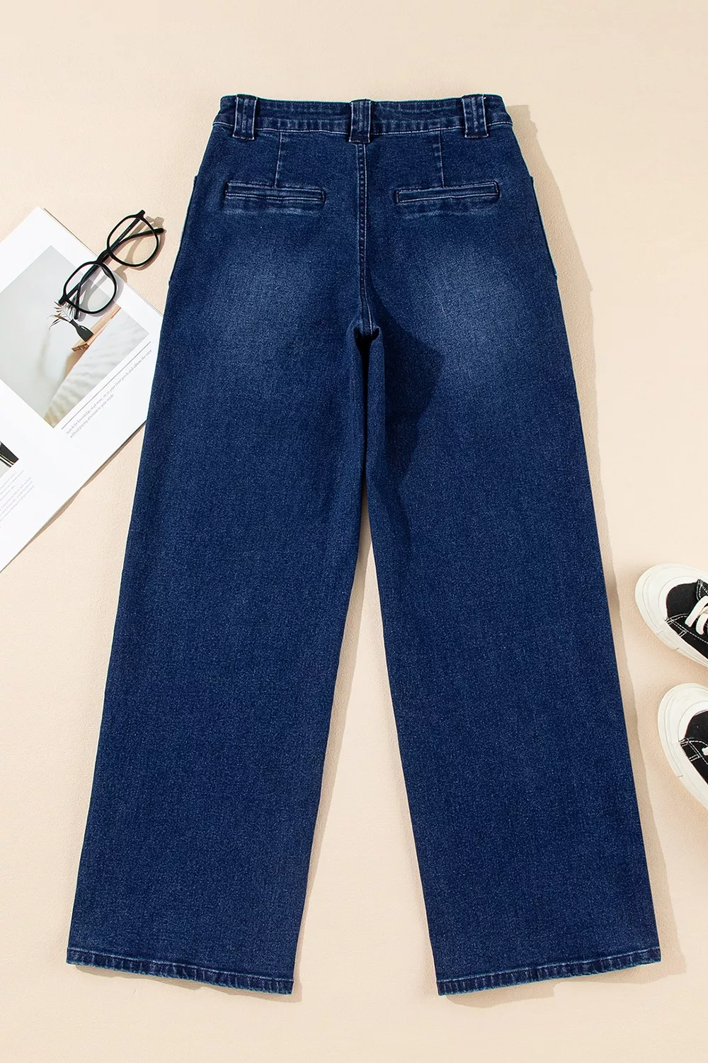 Straight Leg Mid-Rise Shift Jeans, image 6