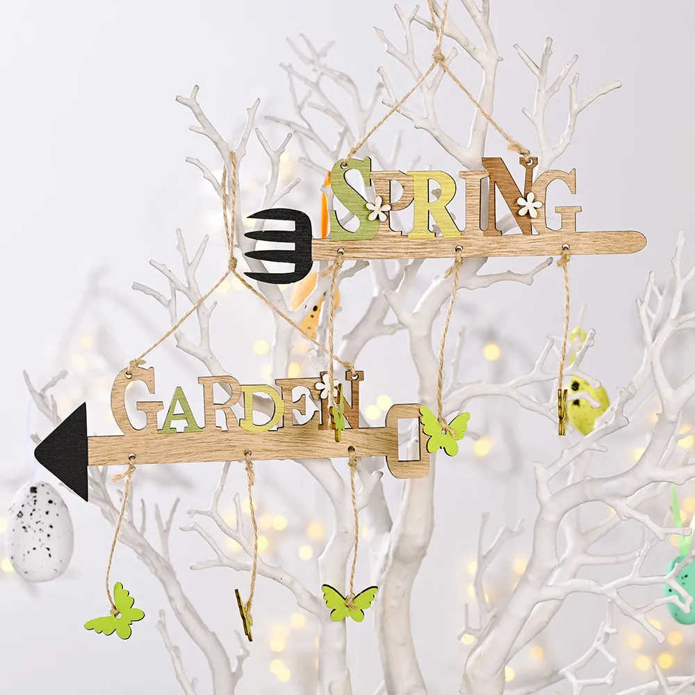Easter Wooden Hanging Widget, image 3