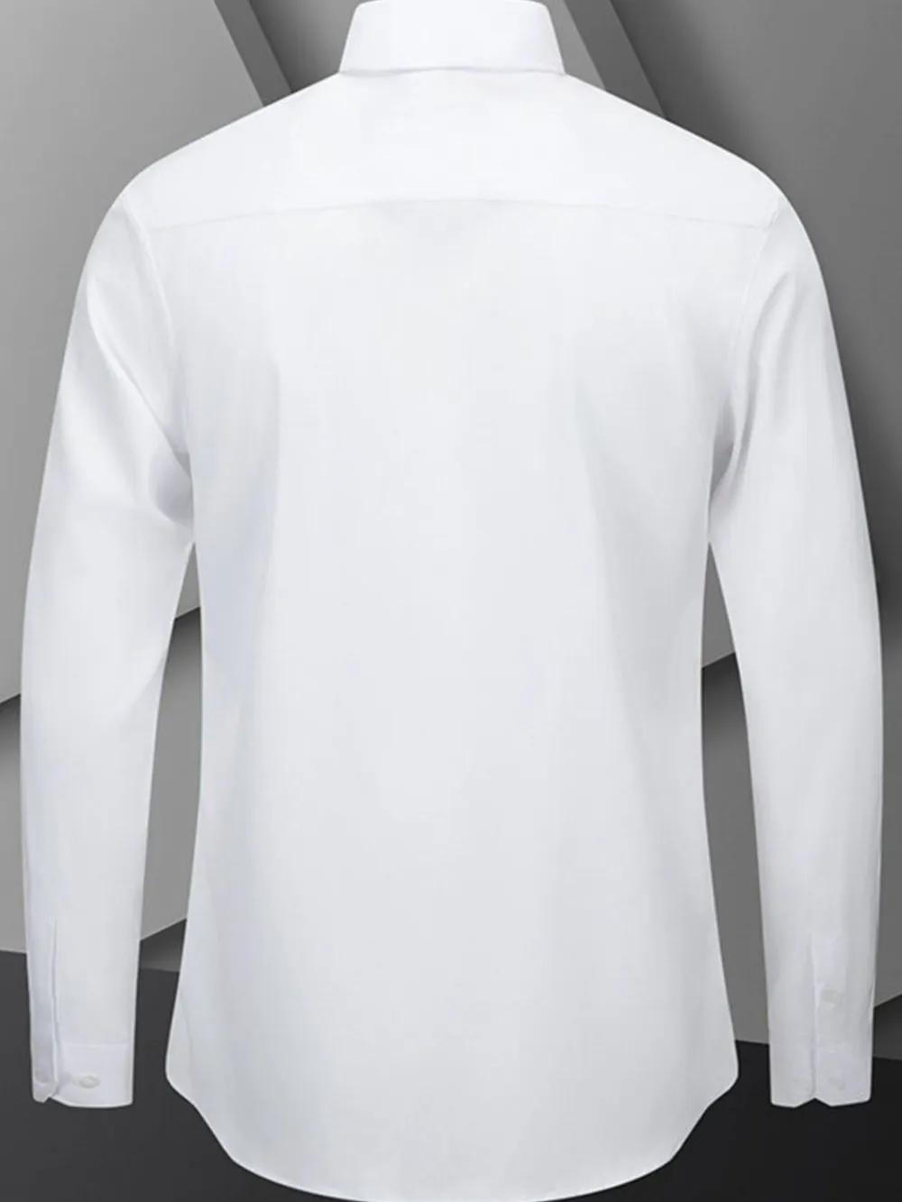 Men's Full Size Button Up Long Sleeve Shirt Plus Size, image 8
