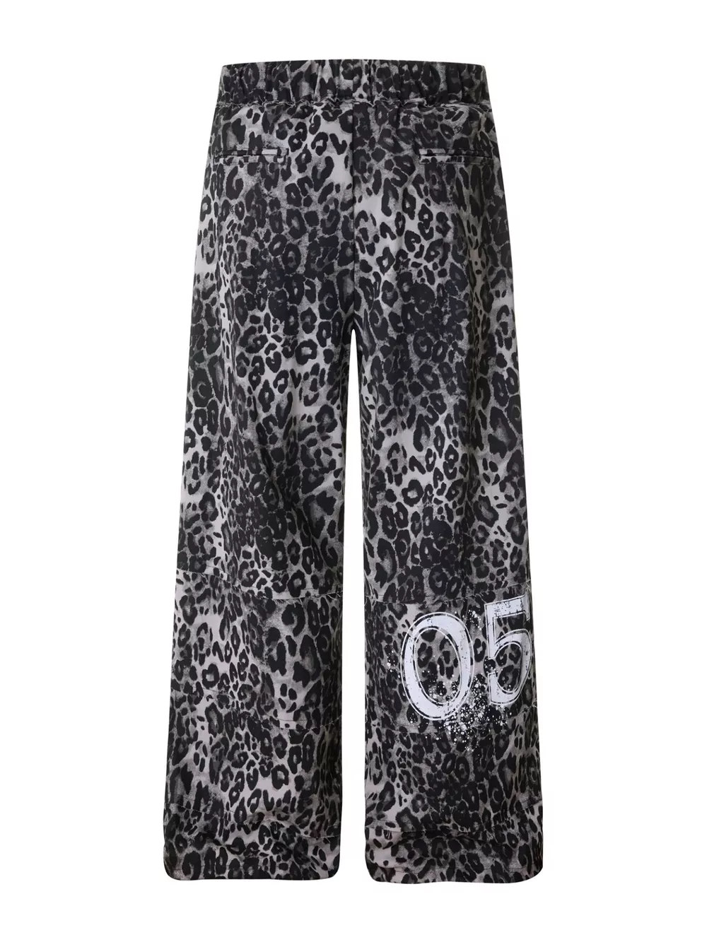 Men's Leopard Print Wide-Leg Pants, image 3