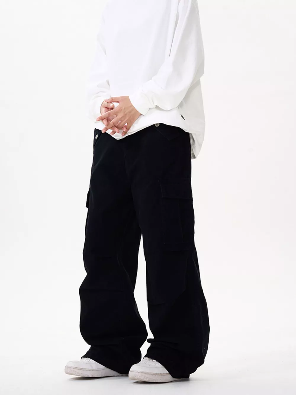 Men's Loose Fit Cargo Pants, image 5