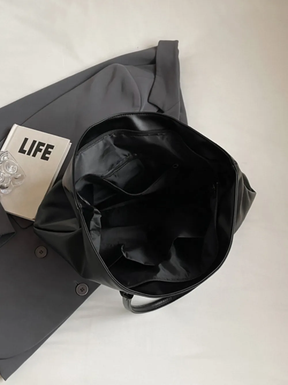 BETTER LIFE PU Leather Tote Bag, image 11