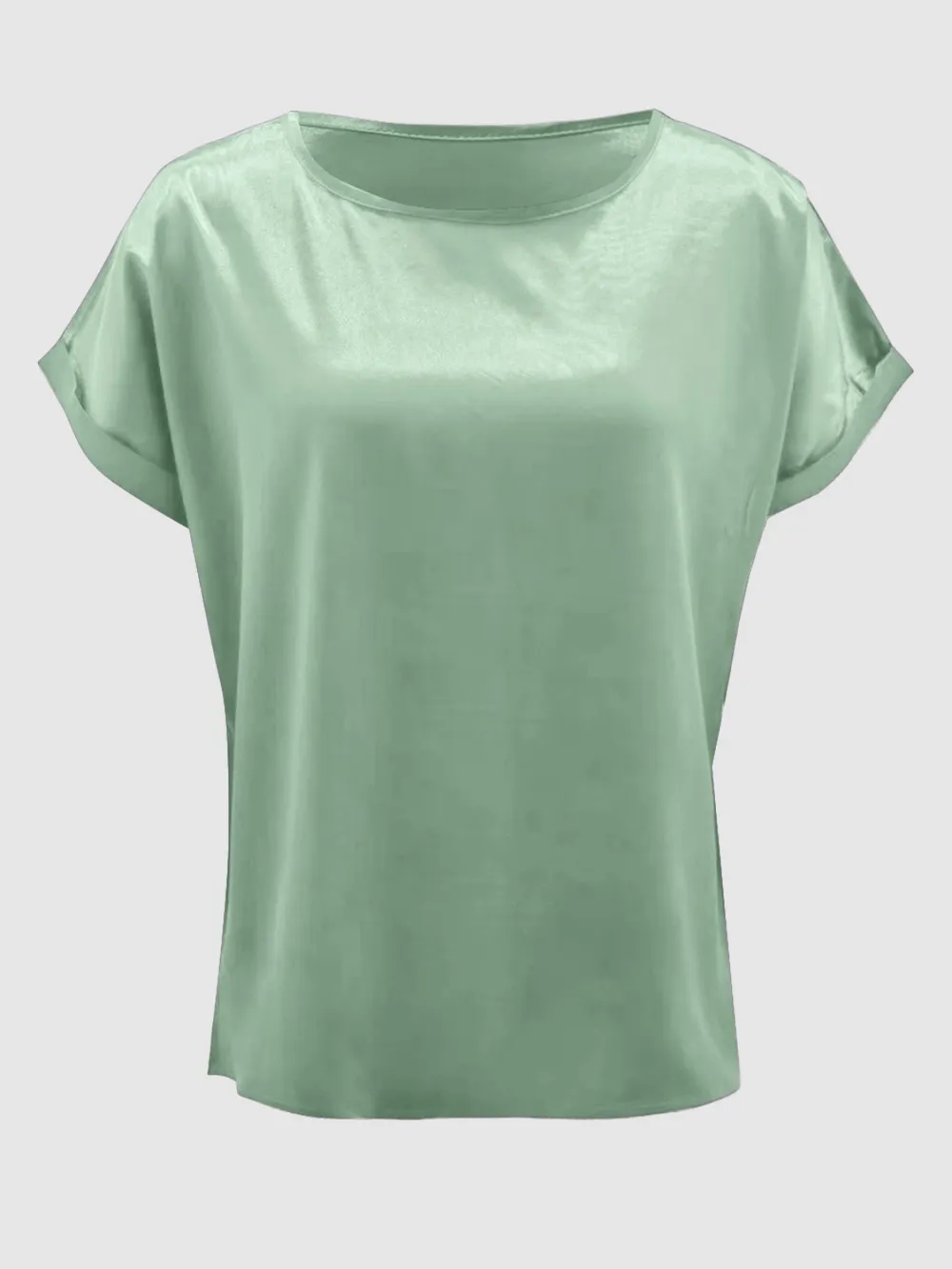 Round Neck Short Sleeve T-Shirt, image 29
