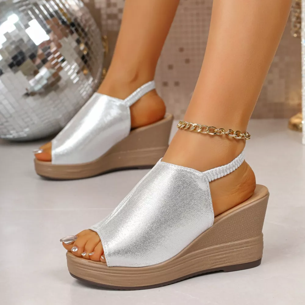 Open Toe Wedge Sandals, image 7