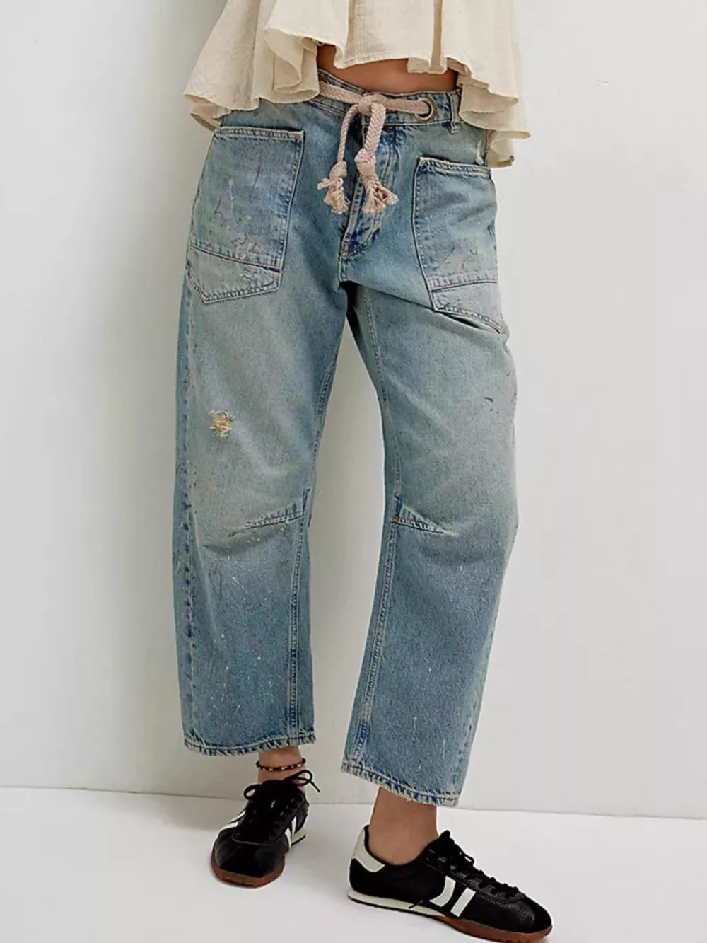Washed Relaxed Fit Jeans, image 22