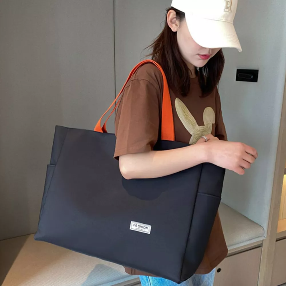 Large Capacity Canvas Shoulder Bag, image 4