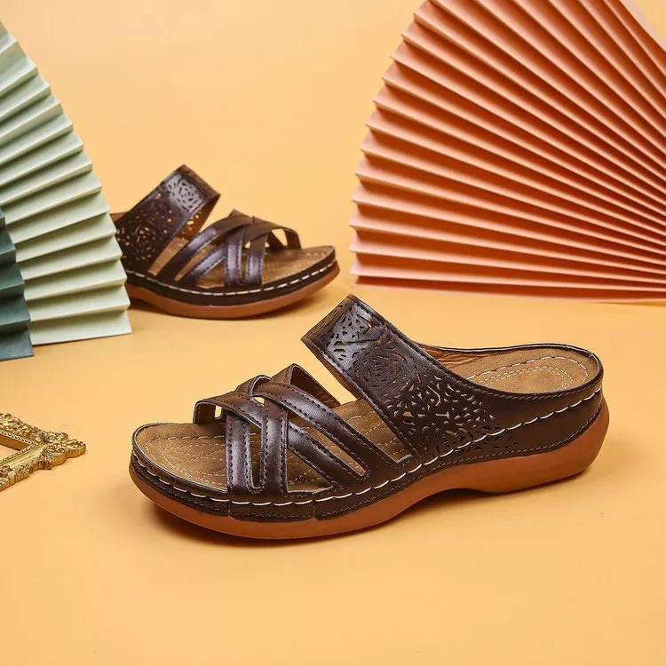 Open Toe Wedge Sandals, image 7