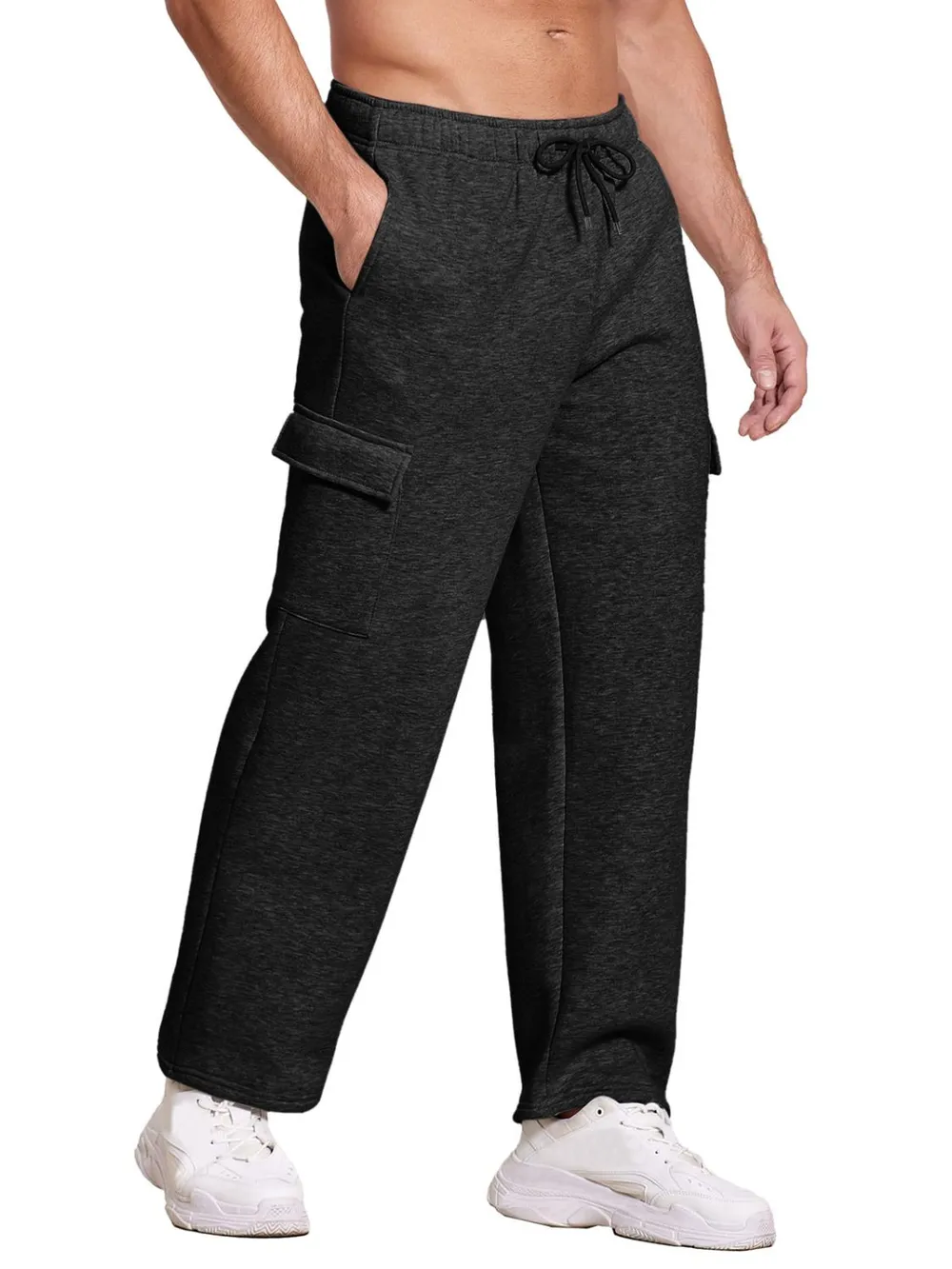 Men's Plus Size Drawstring Pants