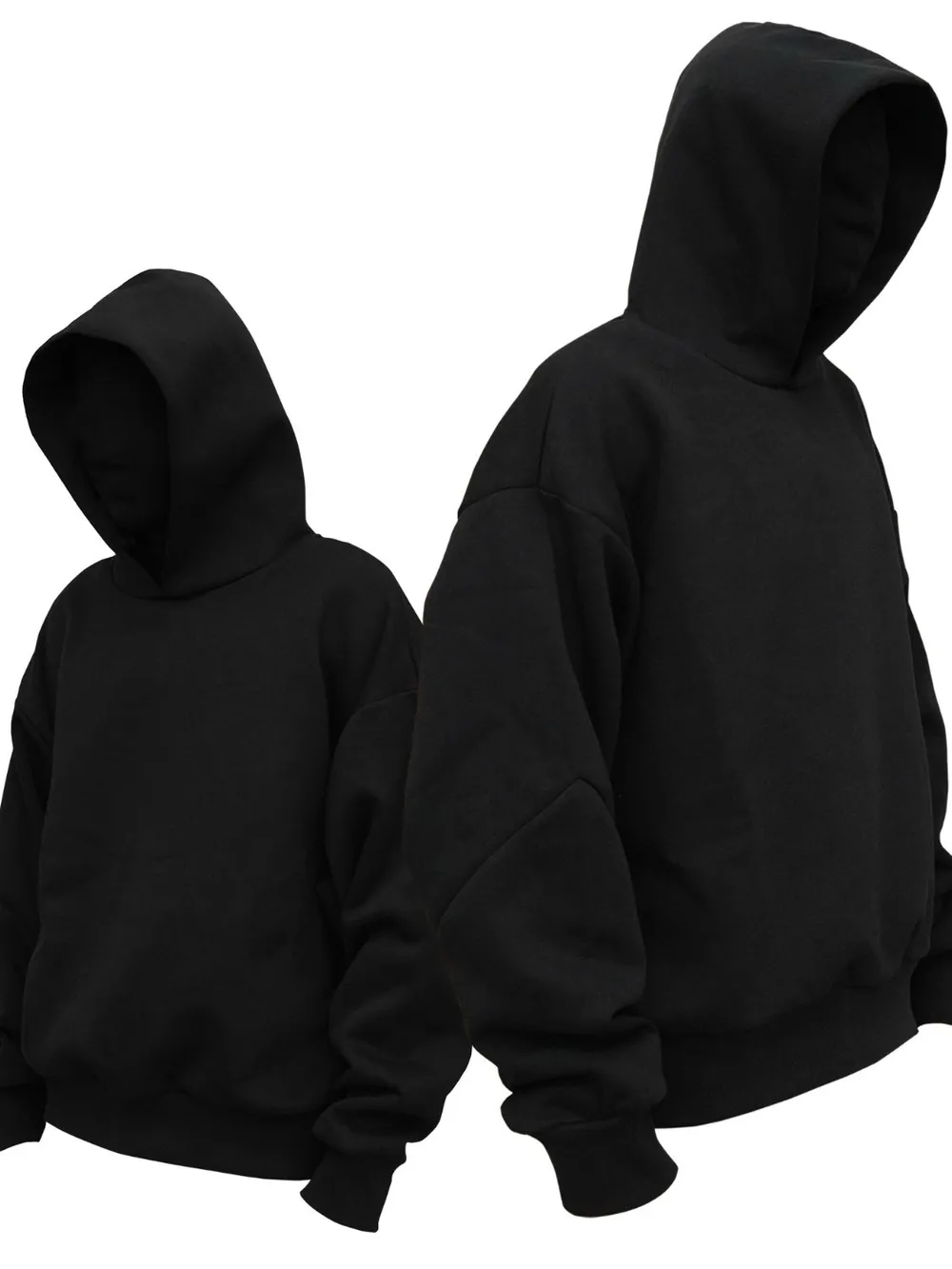 Men's Drop Shoulder Long Sleeve Hoodie, image 4