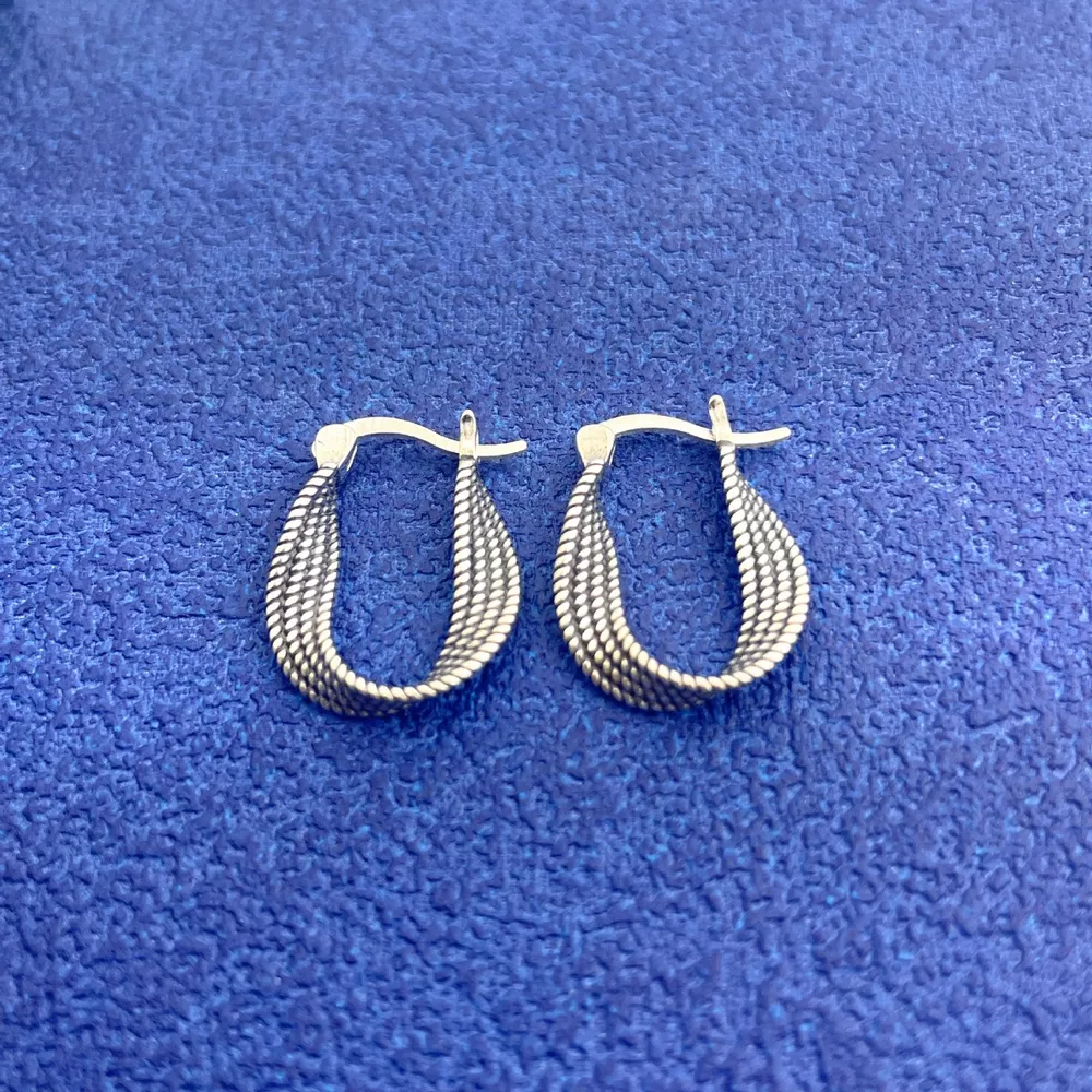 925 Sterling Silver Hoop Earrings, image 4