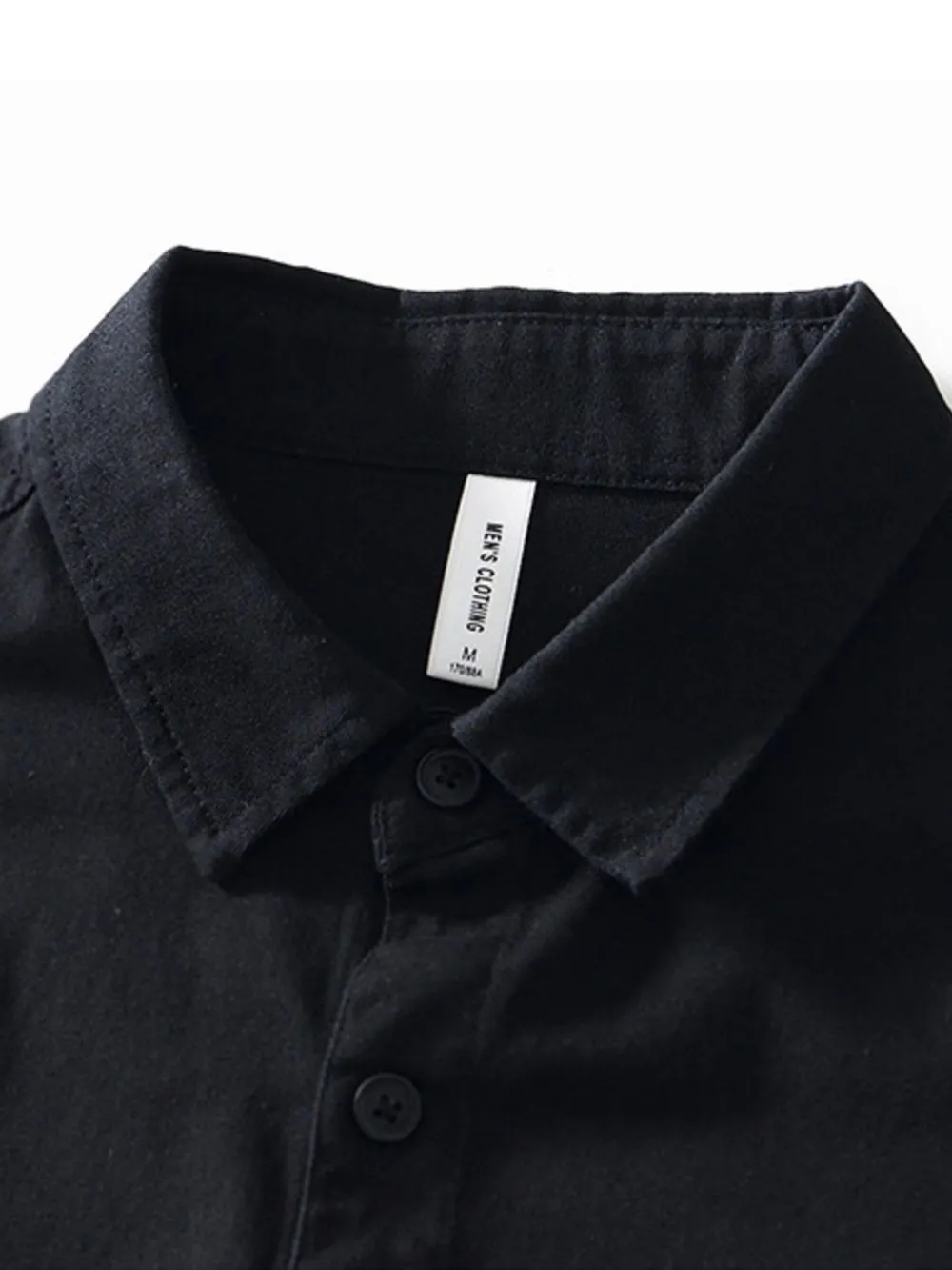 Men's Plus Size Color Block Button Up Shirt, image 4