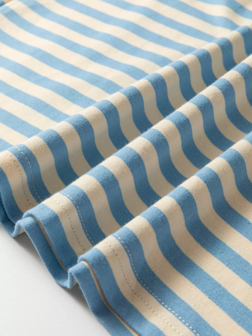 Striped Round Neck Casual T-Shirt, image 11