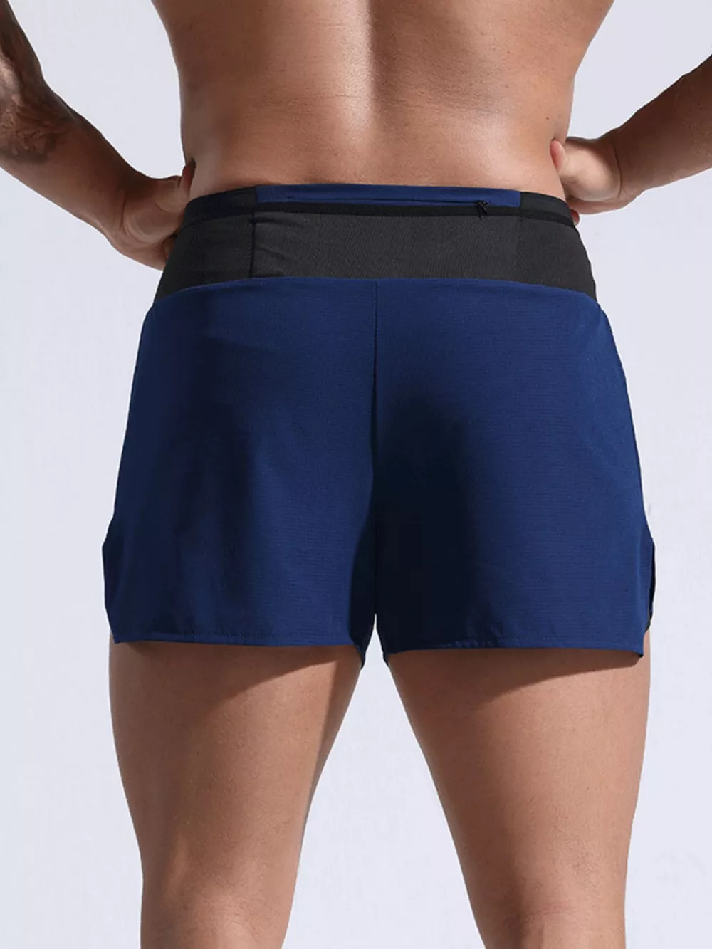 Men's Full Size Contrast Active Shorts Plus Size, image 10