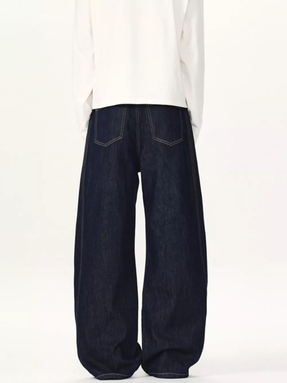 Men's Wide Leg Jeans, image 3