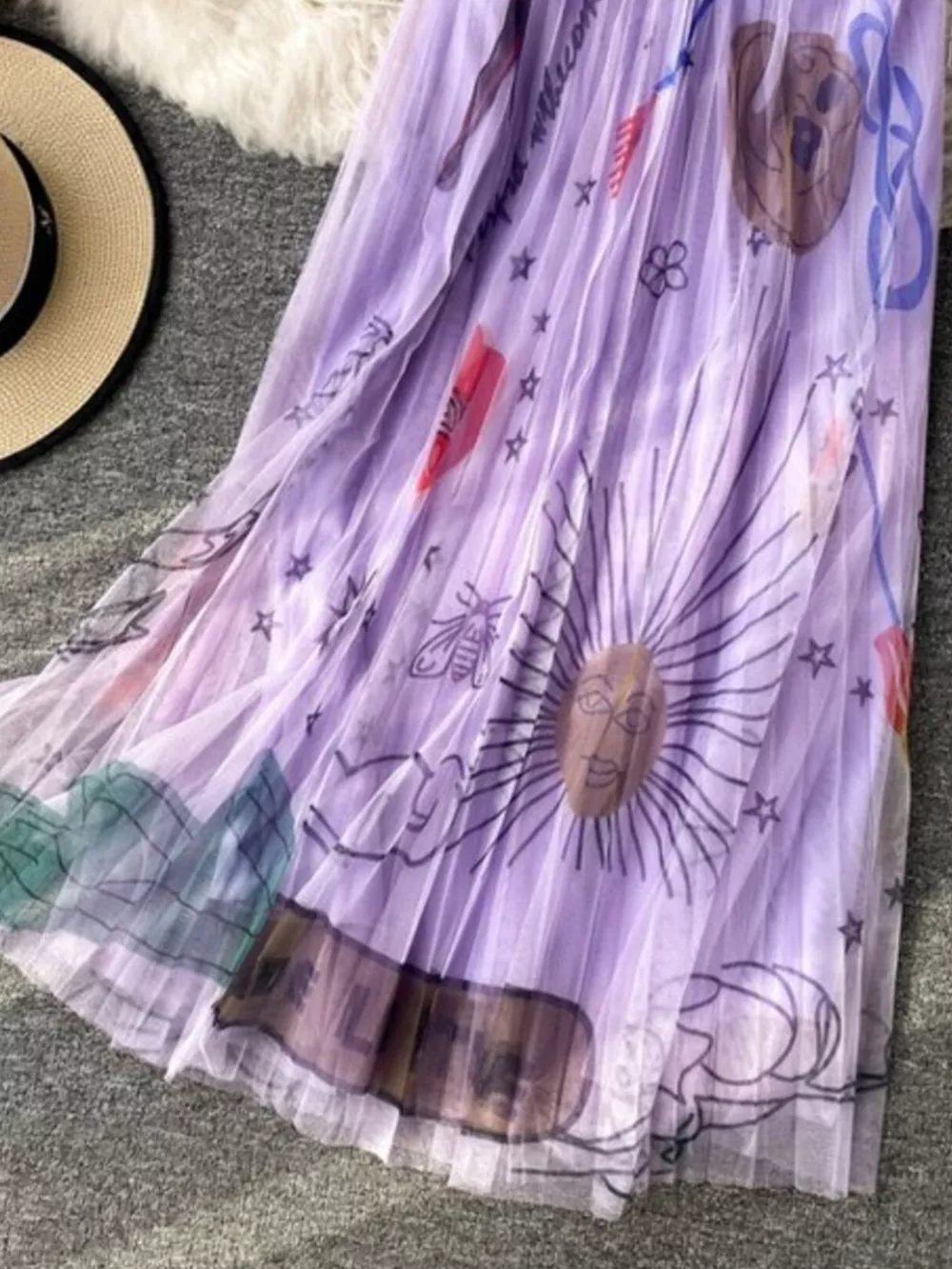 Printed Tulle Skirt, image 14