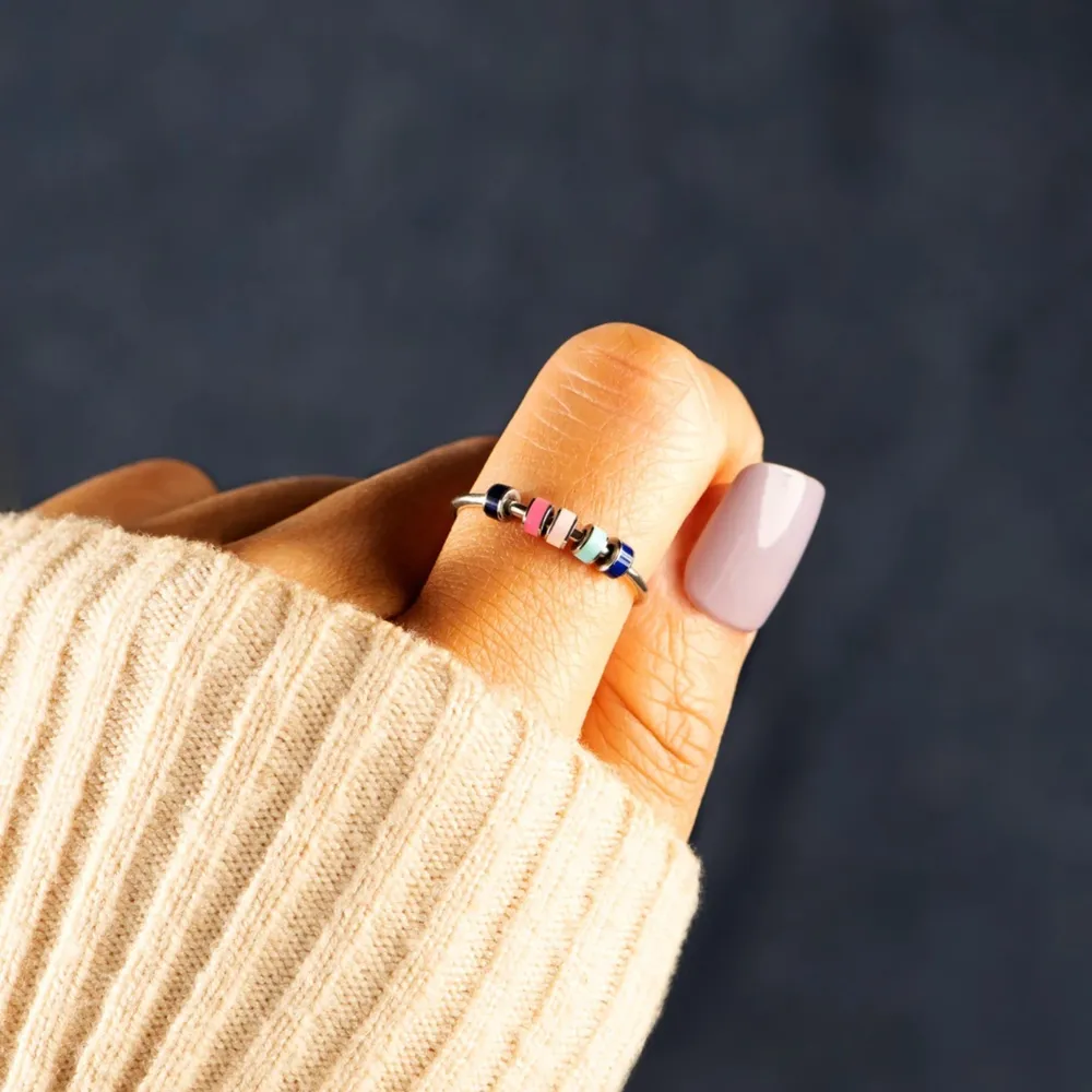 925 Sterling Silver Oil Drip Ring, image 4