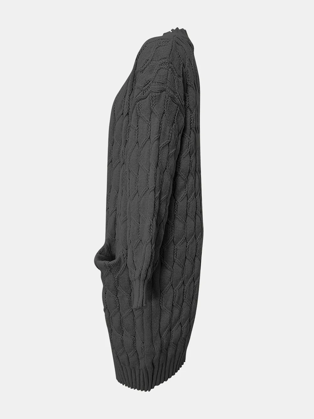 Open Front Long Sleeve Cardigan, image 5