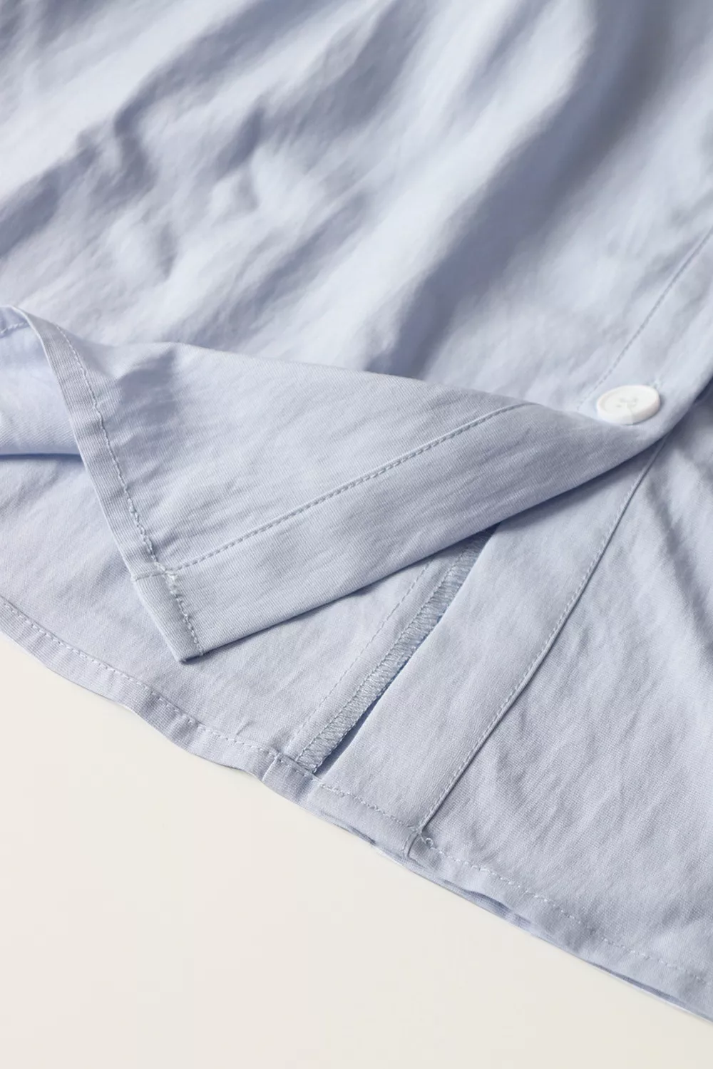 Button Up Short Sleeve Shirt Dress, image 7