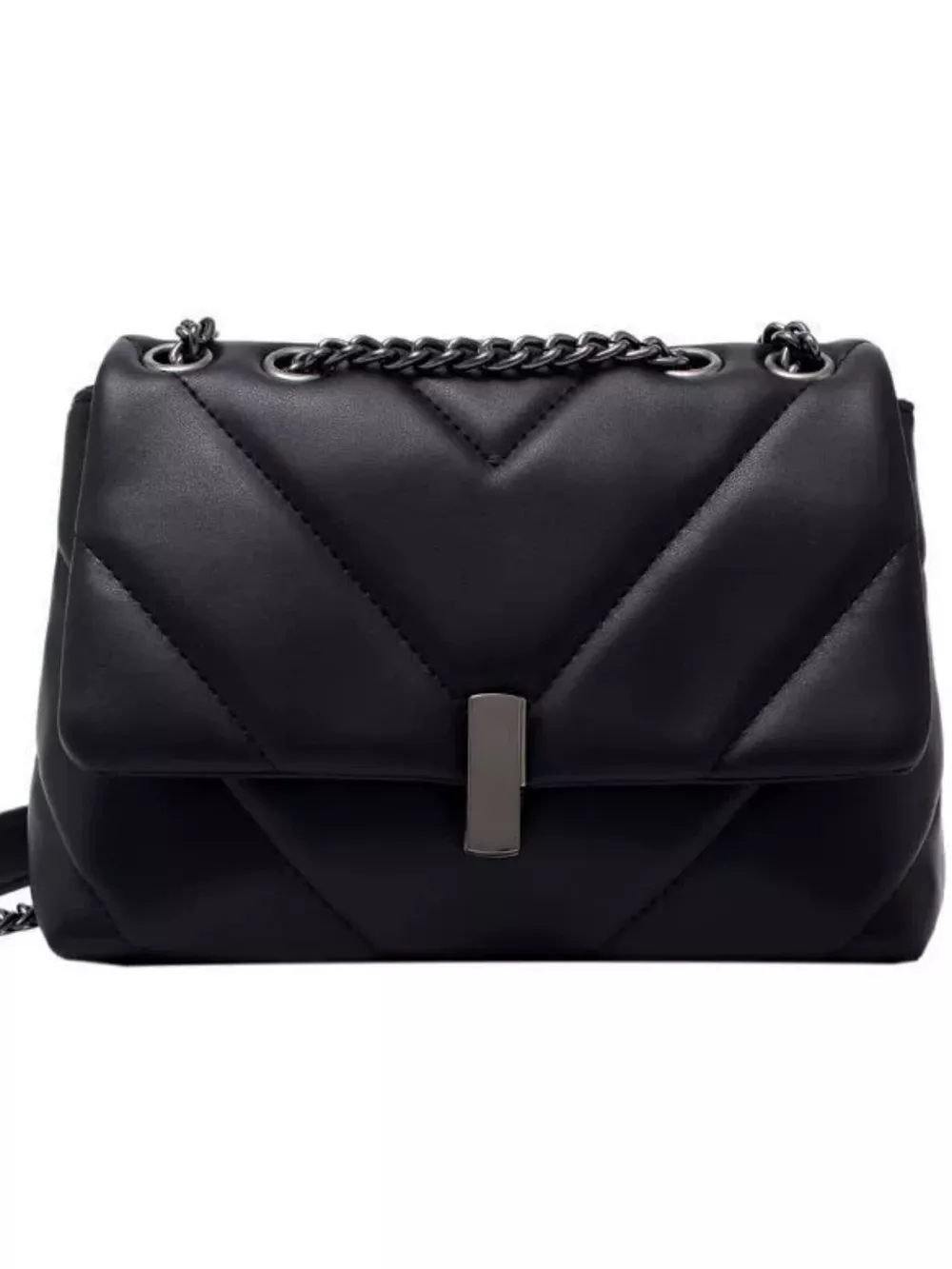 Quilted Chain Shoulder Bag, image 6