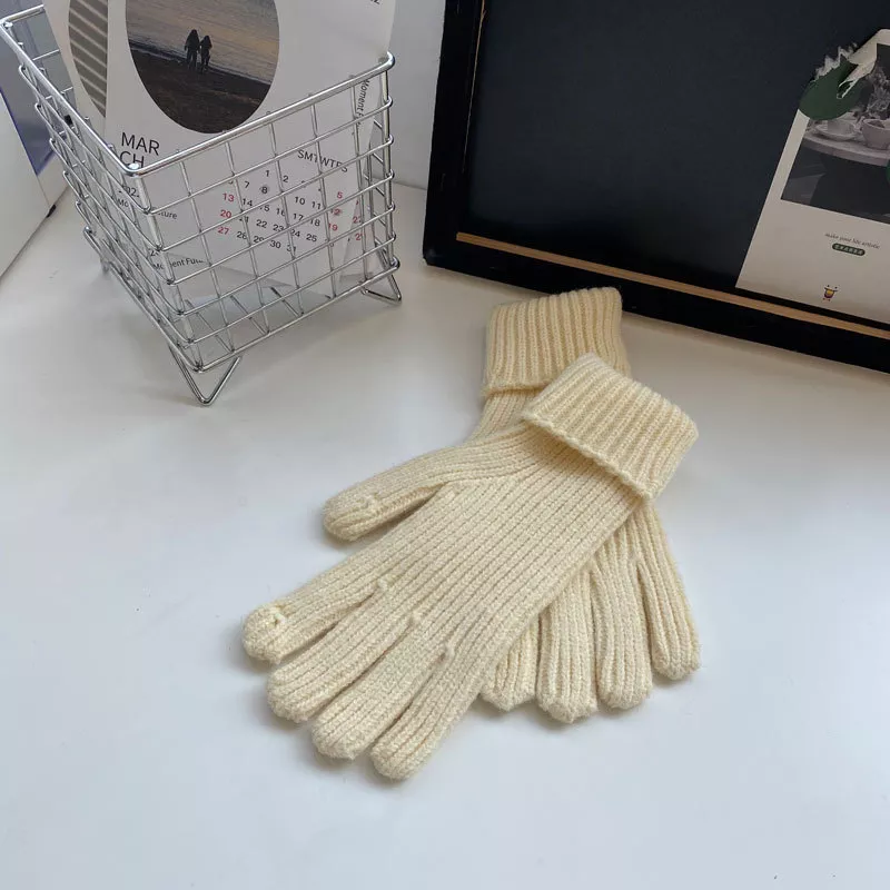 Warm Knitted Winter Gloves
