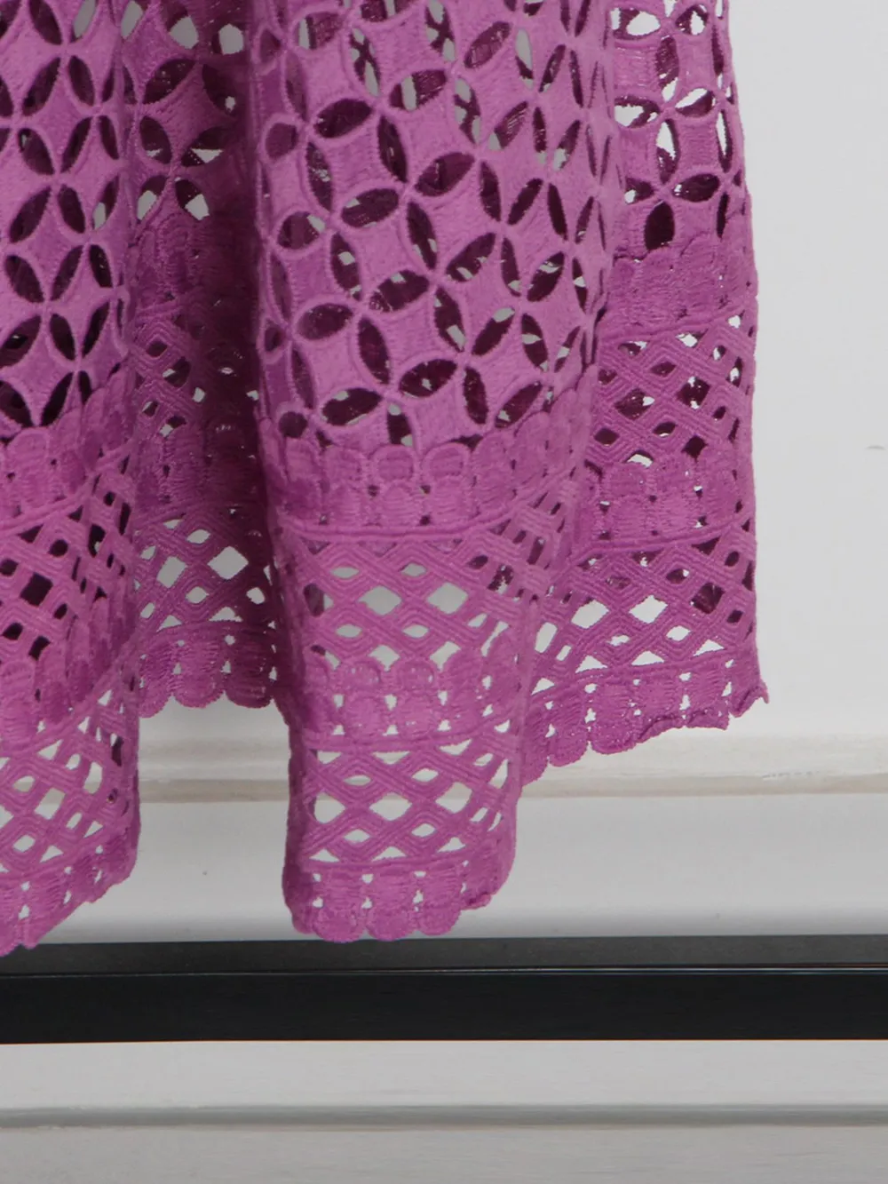 Lace Long Sleeve Midi Dress, image 8