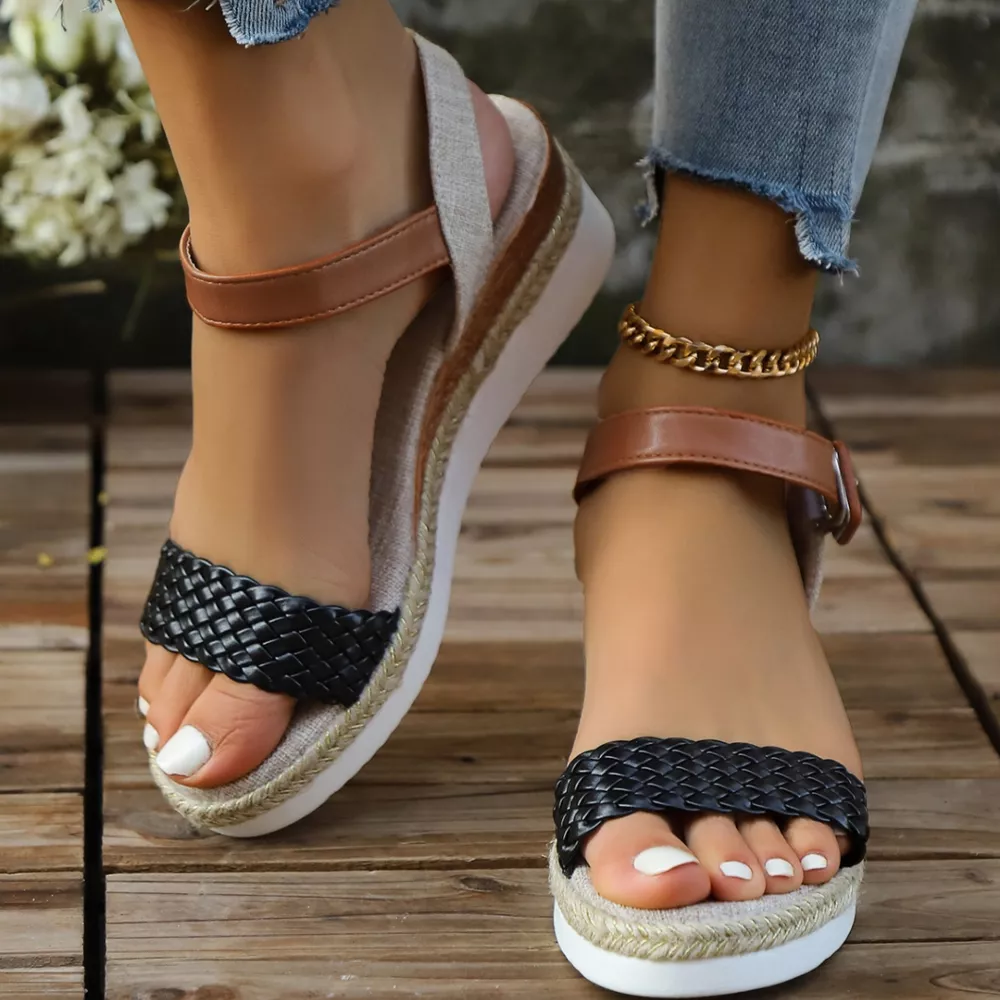 Open Toe Platform Sandals, image 3