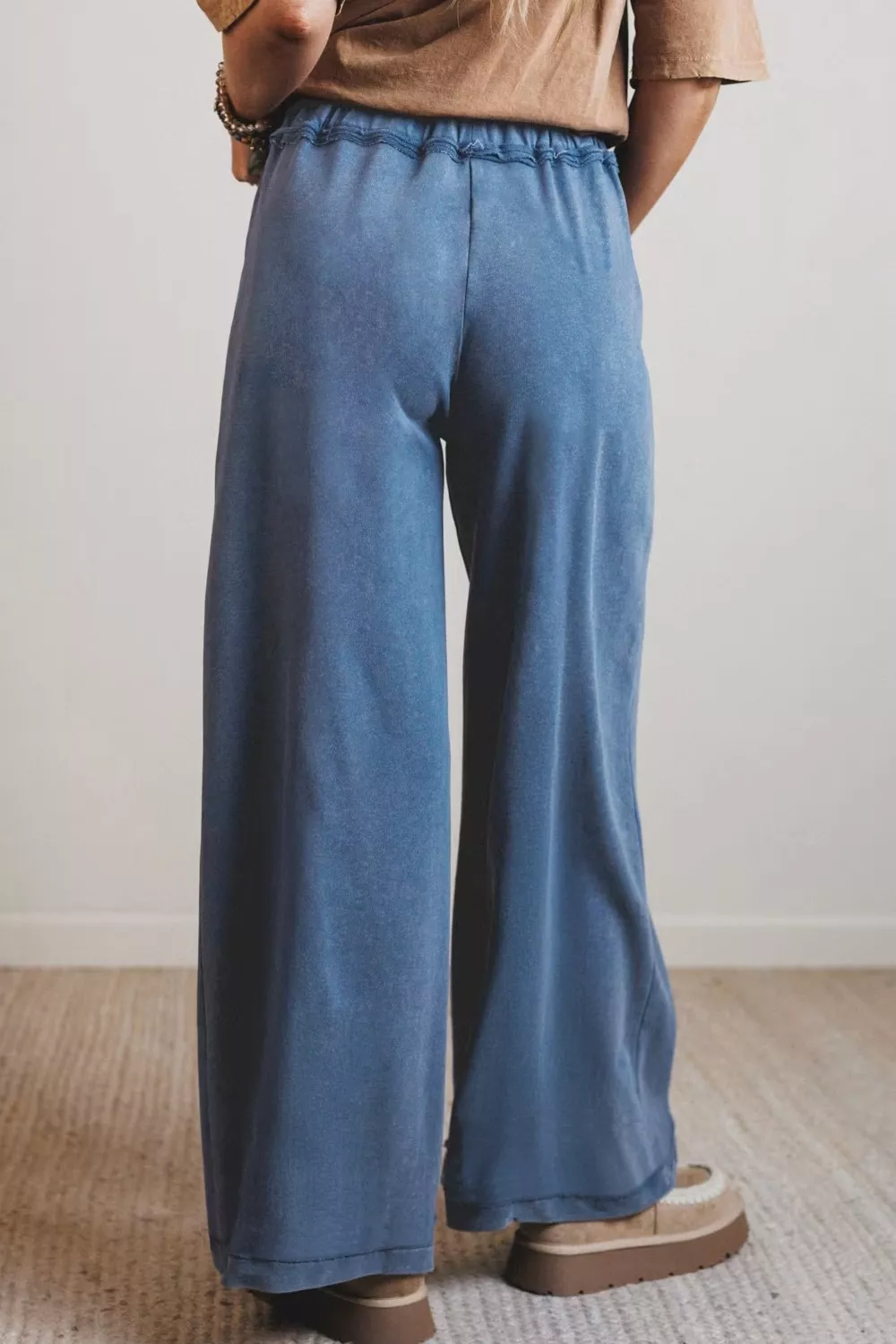 Relaxed Fit Drawstring Jeans, image 2