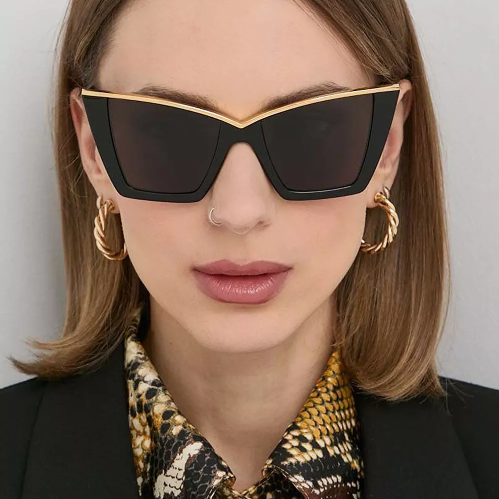 Oversized Cat-Eye Sunglasses, image 8