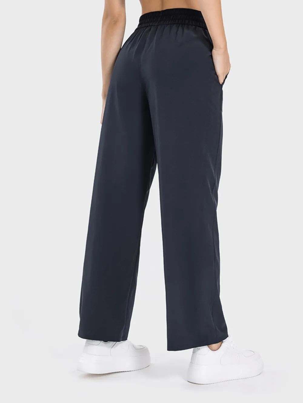 Drawstring Pocketed Active Pants, image 13