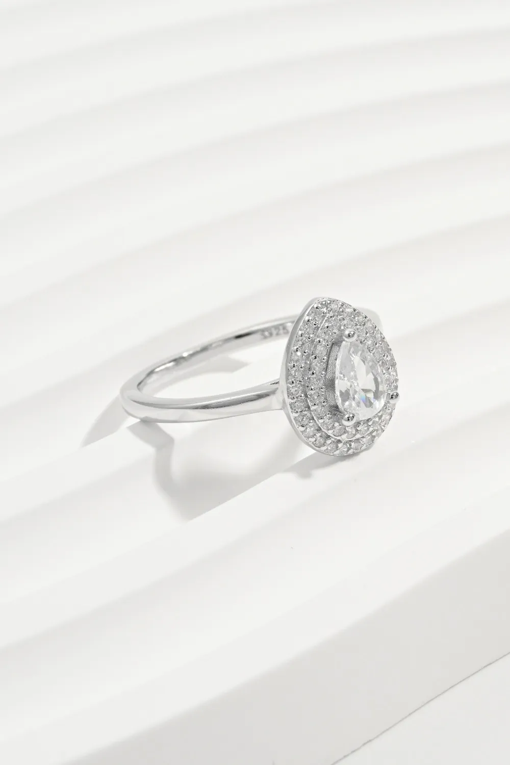 925 Sterling Silver Inland Zircon Ring, image 3