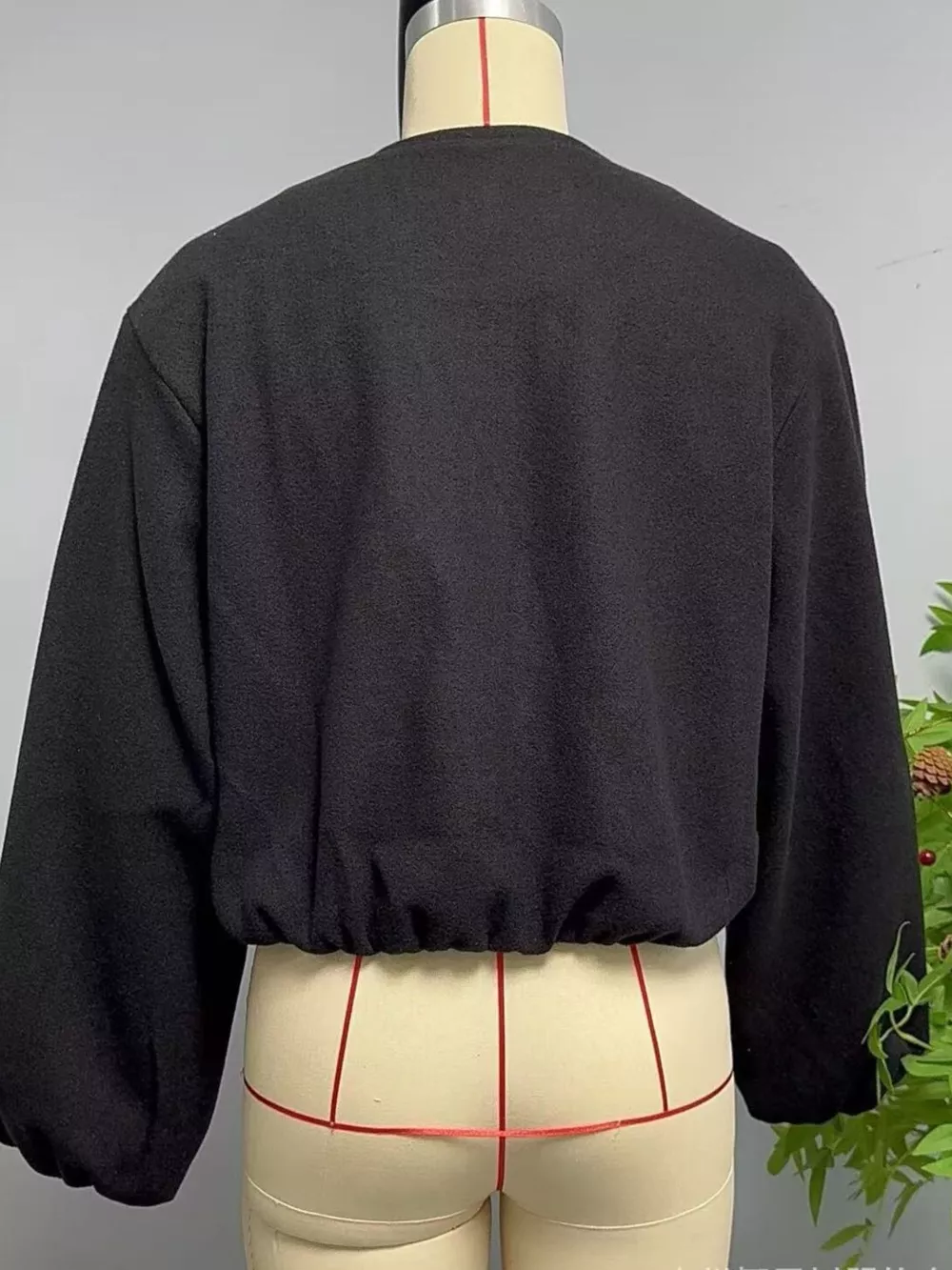 Zip Up Cropped Jacket, image 6
