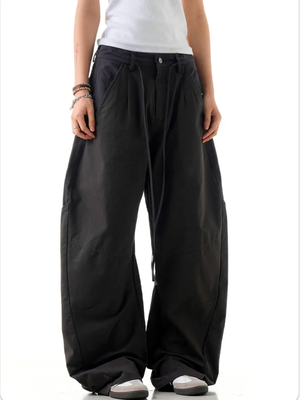 Men's Pocketed Wide Leg Pants, image 7