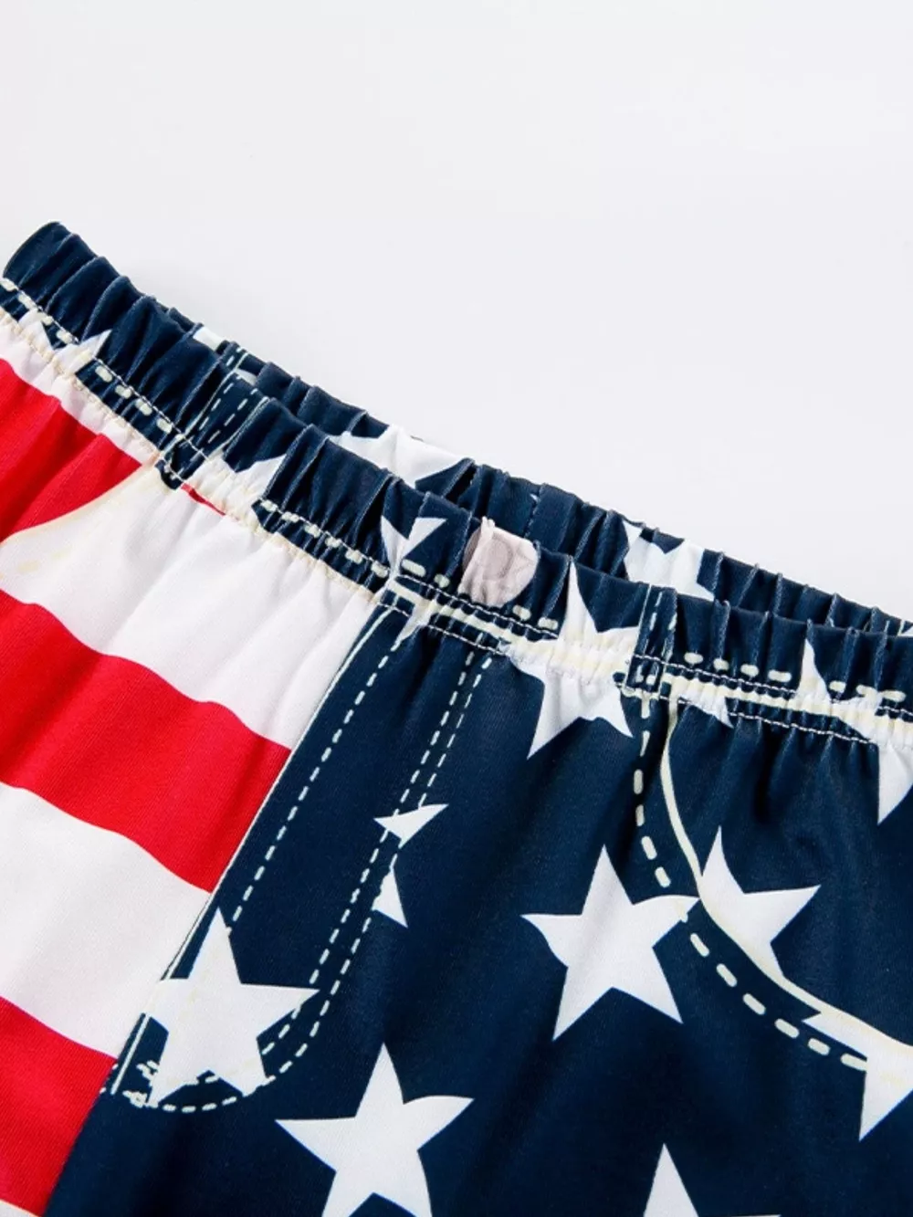 Children's Patriotic Freedom Ruffle Tank and Pants Set, image 2