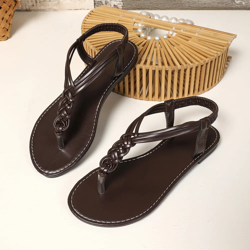 Toe Post Flats Sandals, image 7