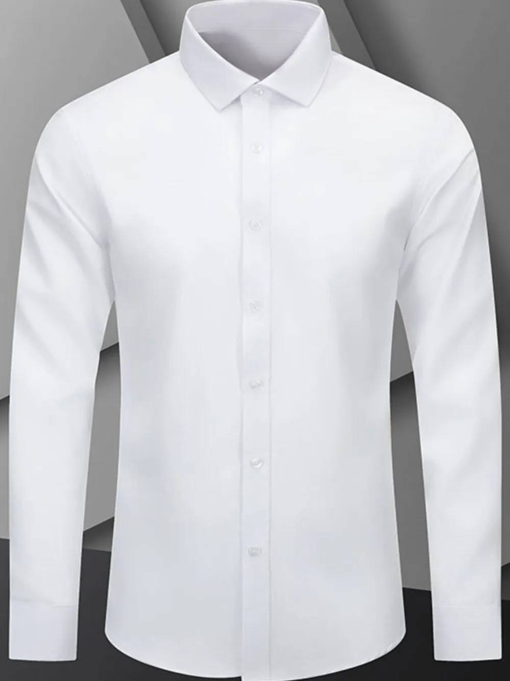 Men's Full Size Button Up Long Sleeve Shirt Plus Size, image 6