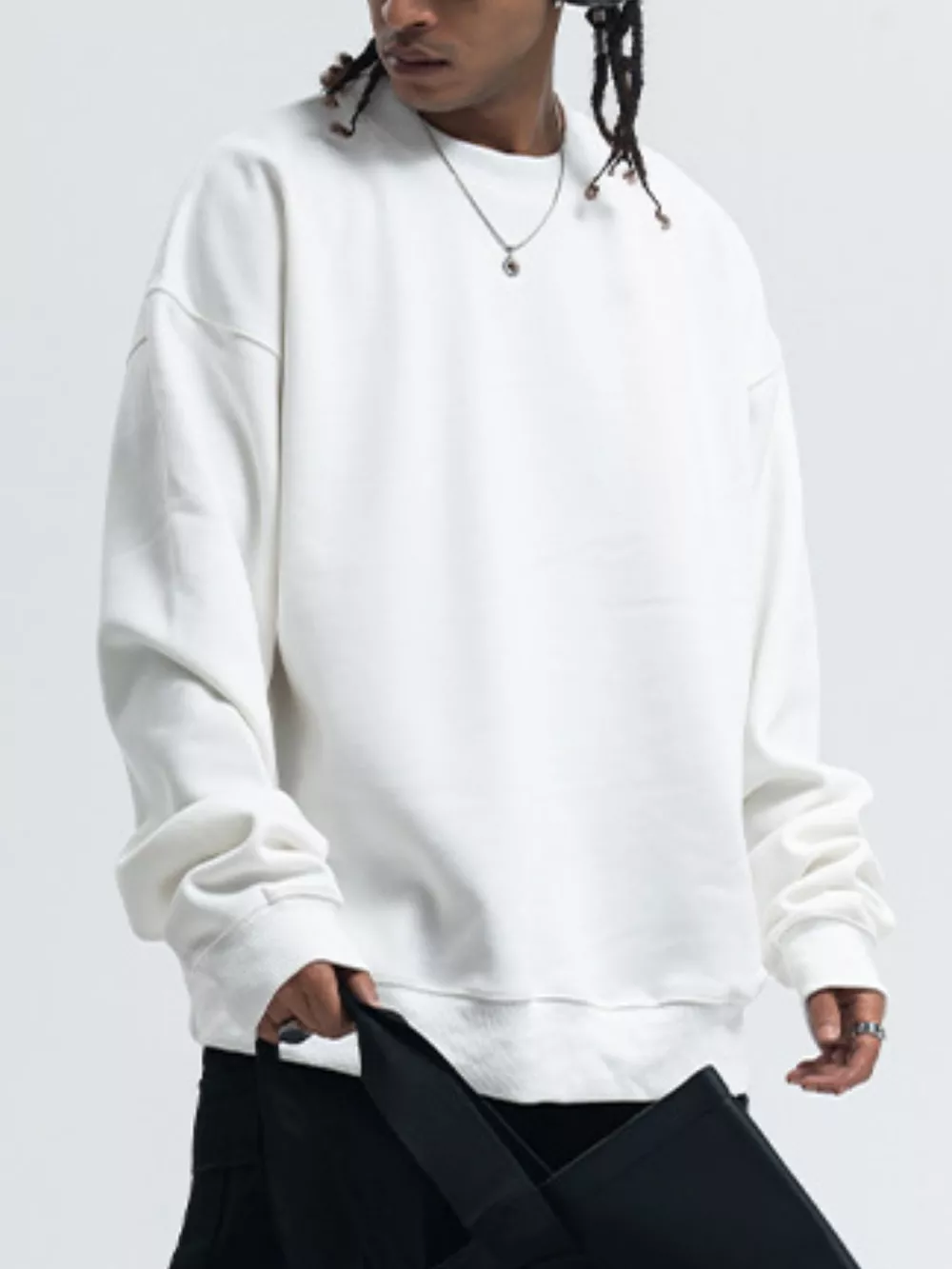 Men's Round Neck Long Sleeve Sweatshirt, image 10