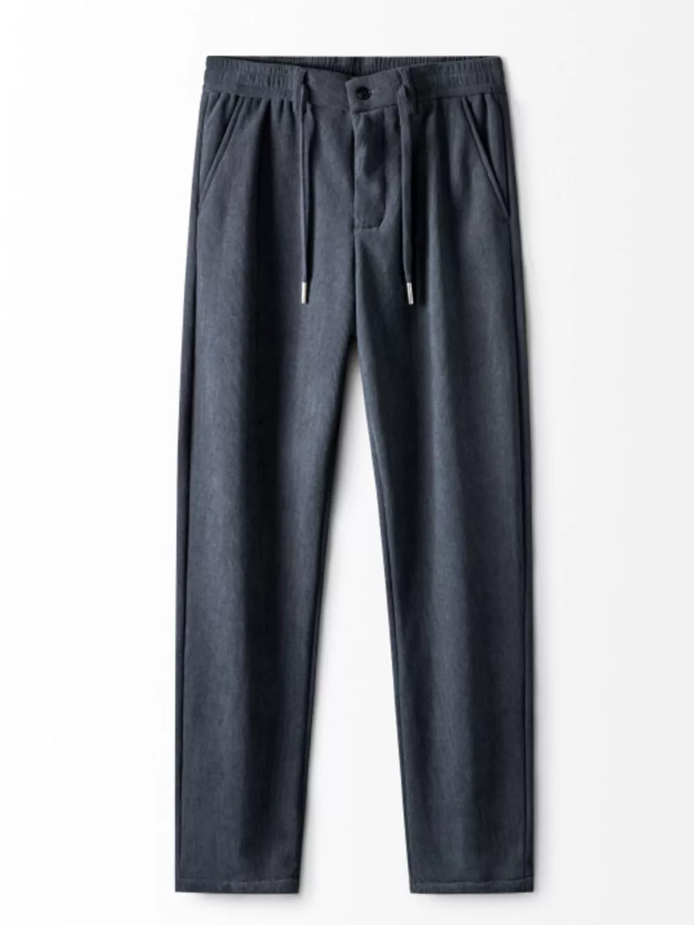 Men's Plus Size Casual Corduroy Drawstring Pants, image 5