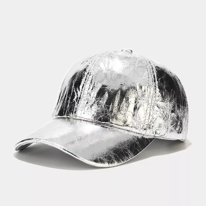 PU Leather Baseball Cap, image 3