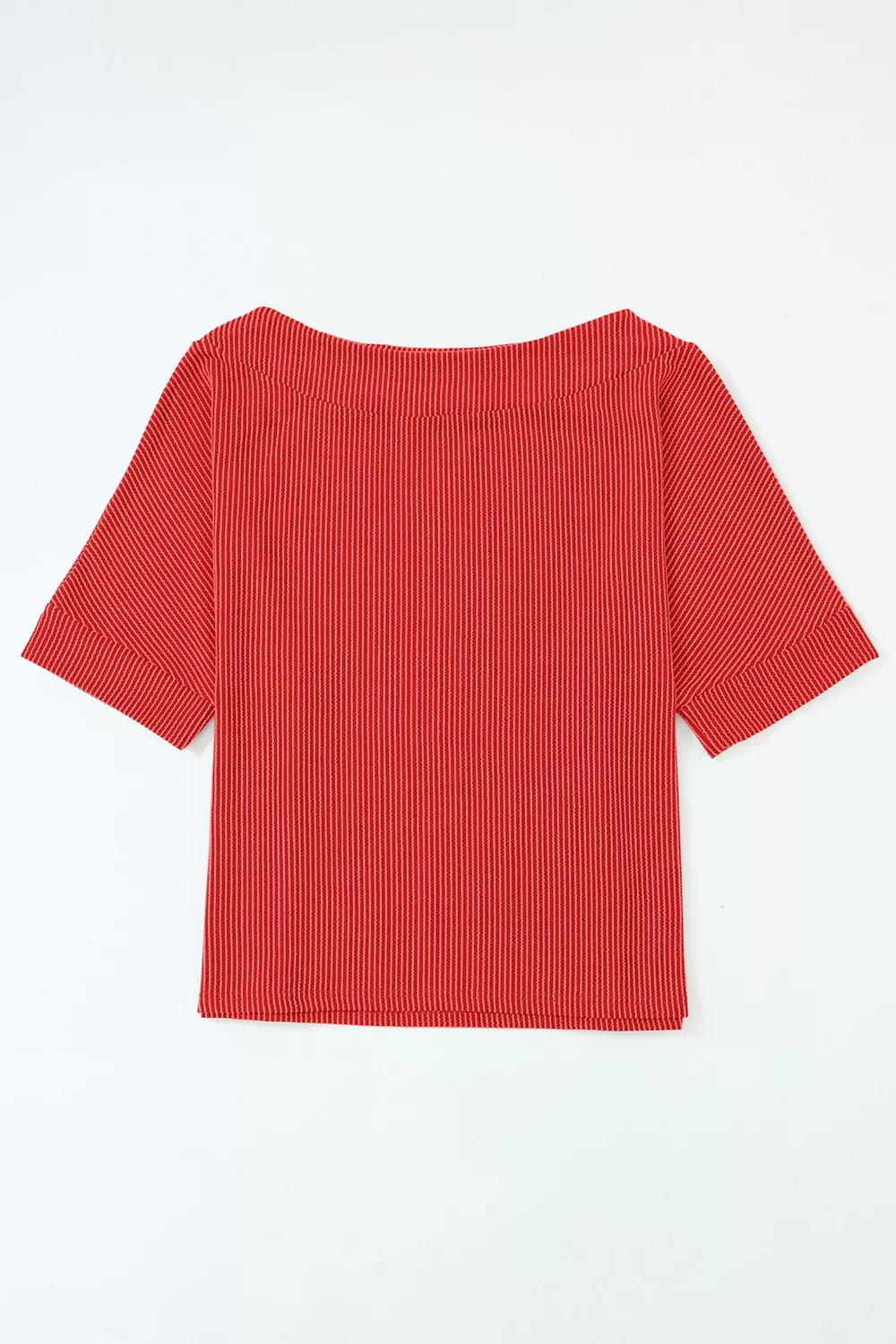 Ribbed Knit Off-Shoulder Blouse, image 11